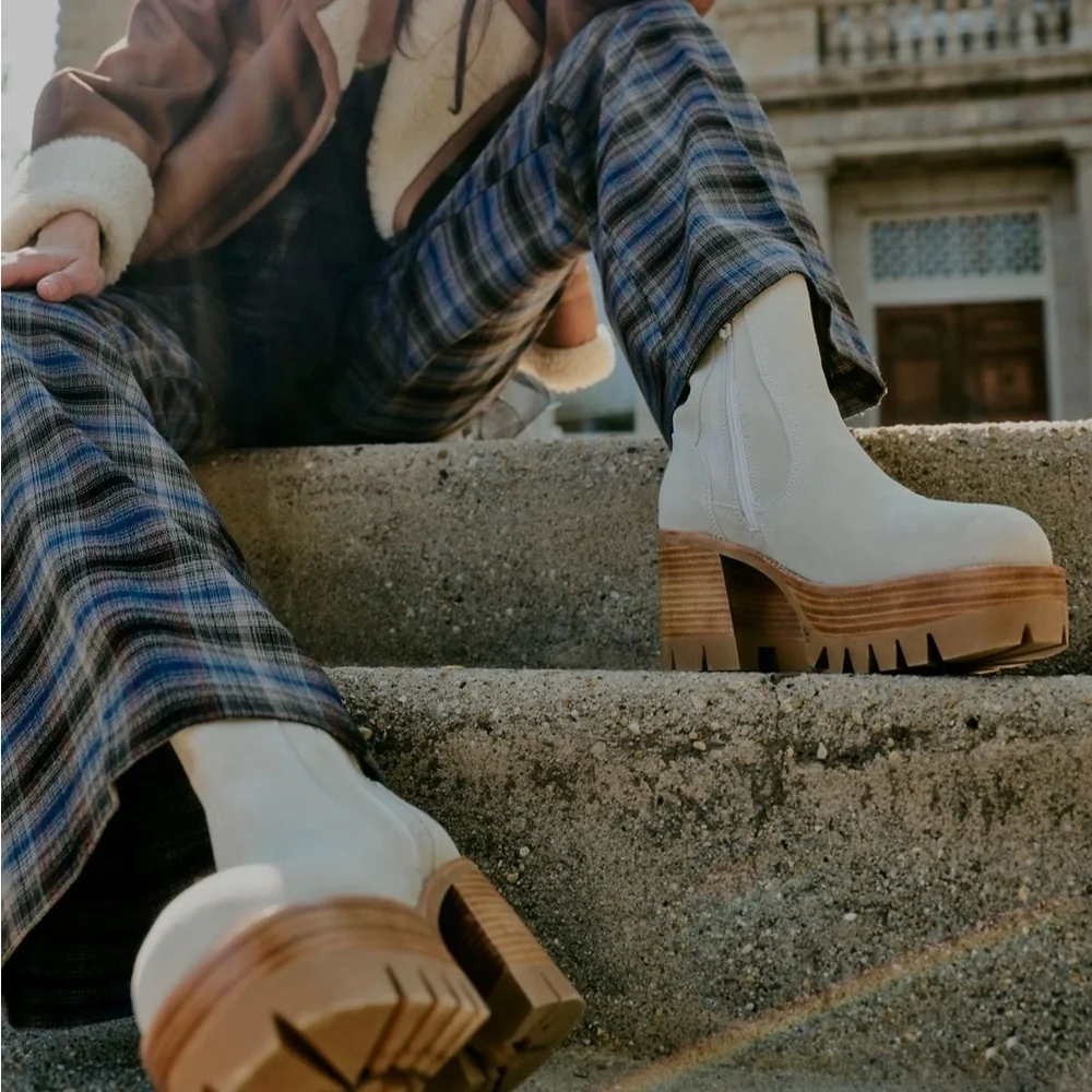 Jeffrey Campbell x Free People Preston Platform Ankle Boots